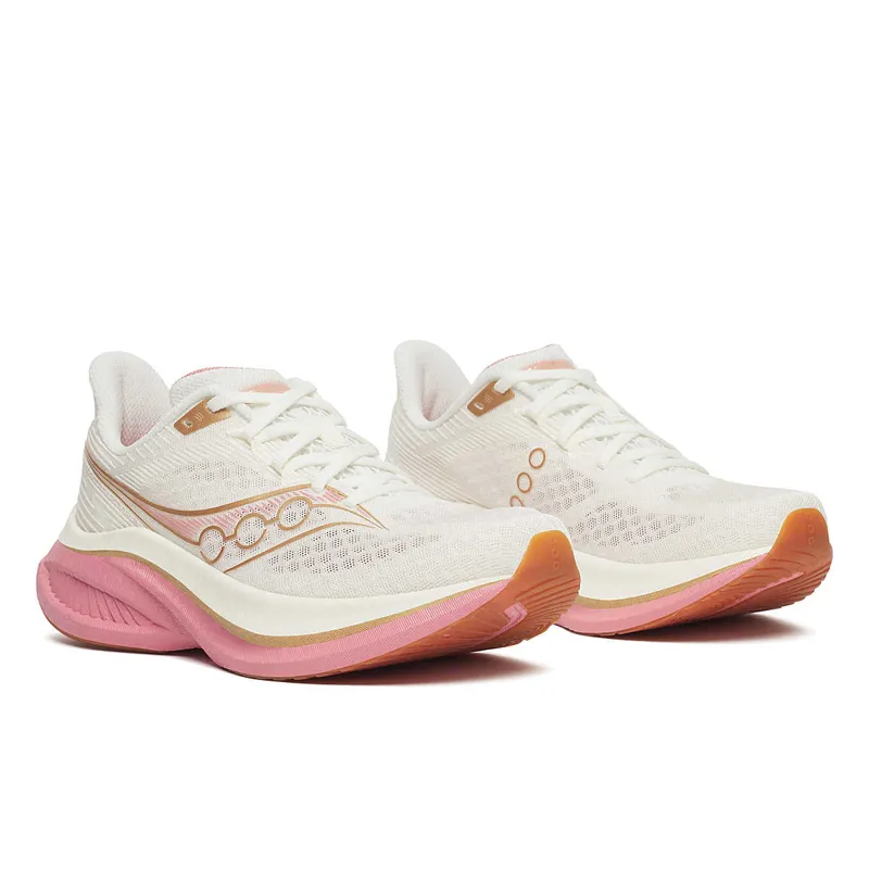 Saucony Endorphin Speed 5 Women's Tempo Running Shoes - Ivory Mauve-1