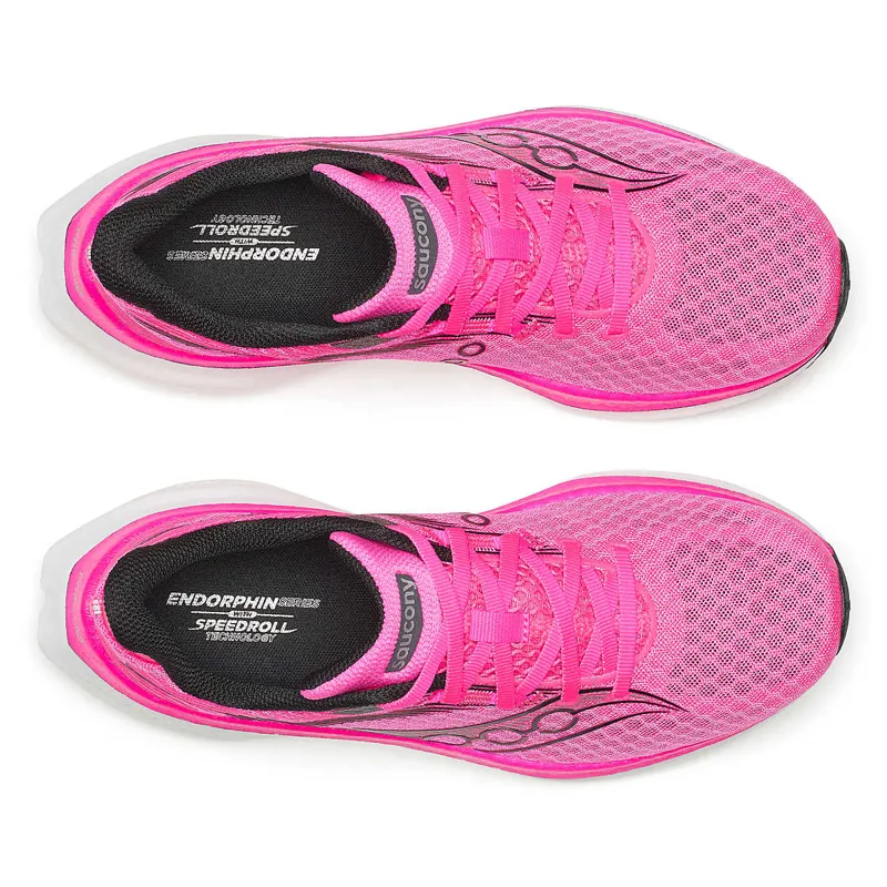 Saucony Endorphin Speed 5 Women's Tempo Running Shoes - Shock Black-4