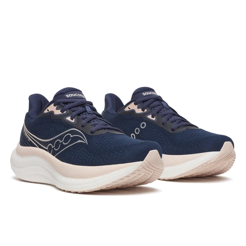 Saucony Triumph 23 Women's Neutral Running Shoes Navy Cameo-1