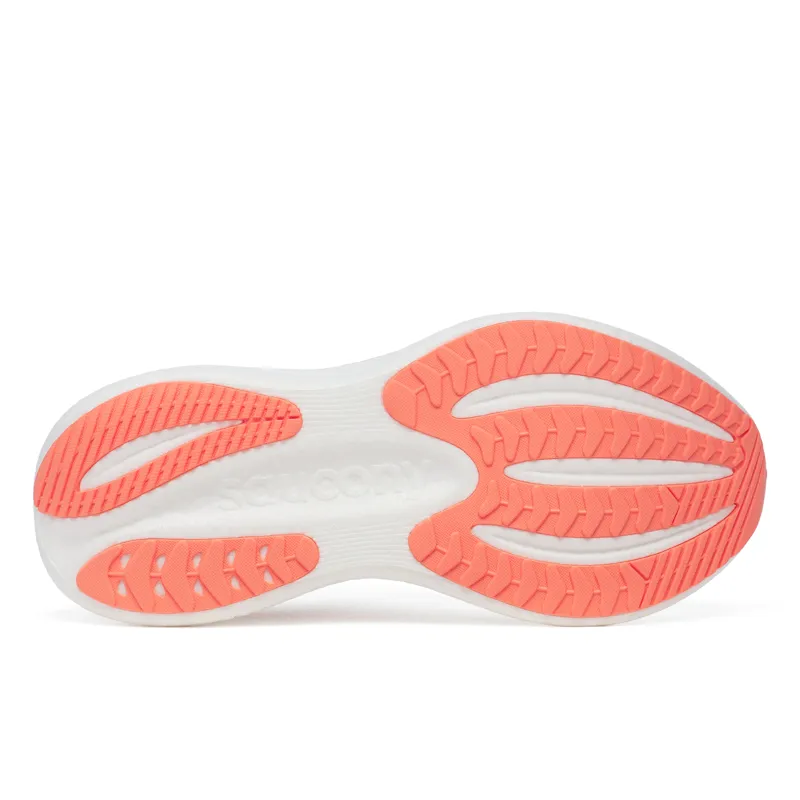 Saucony Triumph 23 Women's Neutral Running Shoe White Wistful-5