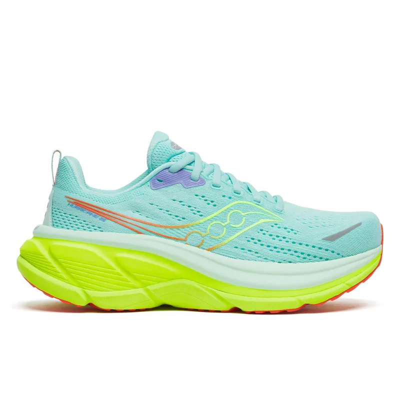 Saucony Hurricane 25 Women's Running Shoes - Aqua Citron