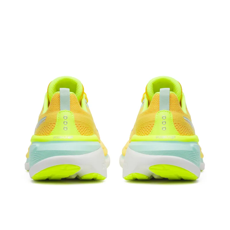 Saucony Hurricane 25 Women's Supportive Running Shoes - Sunrise Citron-4