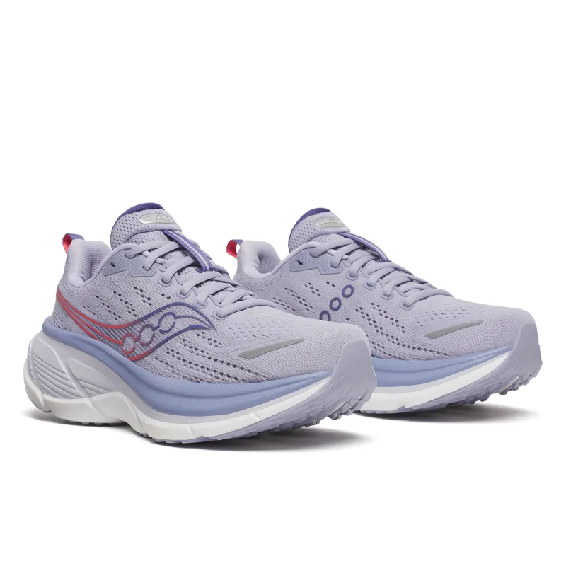 Saucony Hurricane 25 Women's Supportive Running Shoes Thistle Aster-1