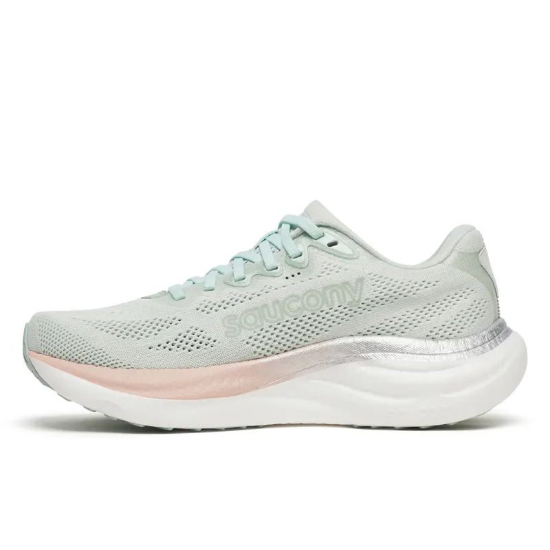 Saucony Ride 19 Women's Running Shoes - Mist Cameo-2