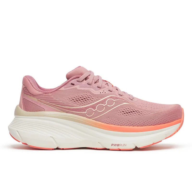 Saucony Guide 19 Women's Supportive Running Shoes - Mauve Salmon