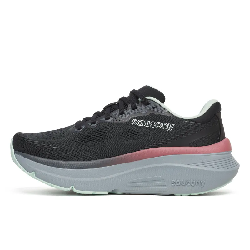 Saucony Guide 19 Women's Supportive Running Shoes - Black Calm-2