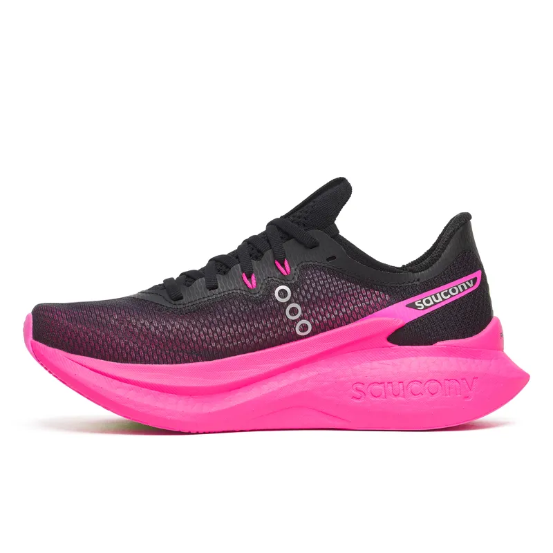 Saucony Endorphin Pro 5 Women's Race Day Running Shoes - Black Shock-2