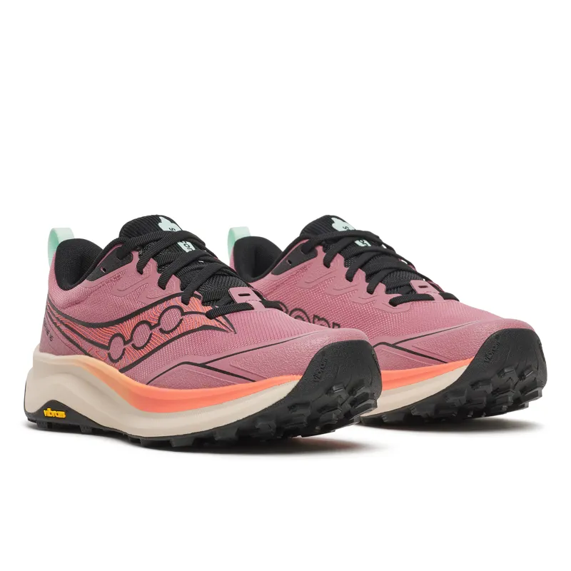Saucony Peregrine 16 Women's Trail Running Shoes - Mauve Salmon-1