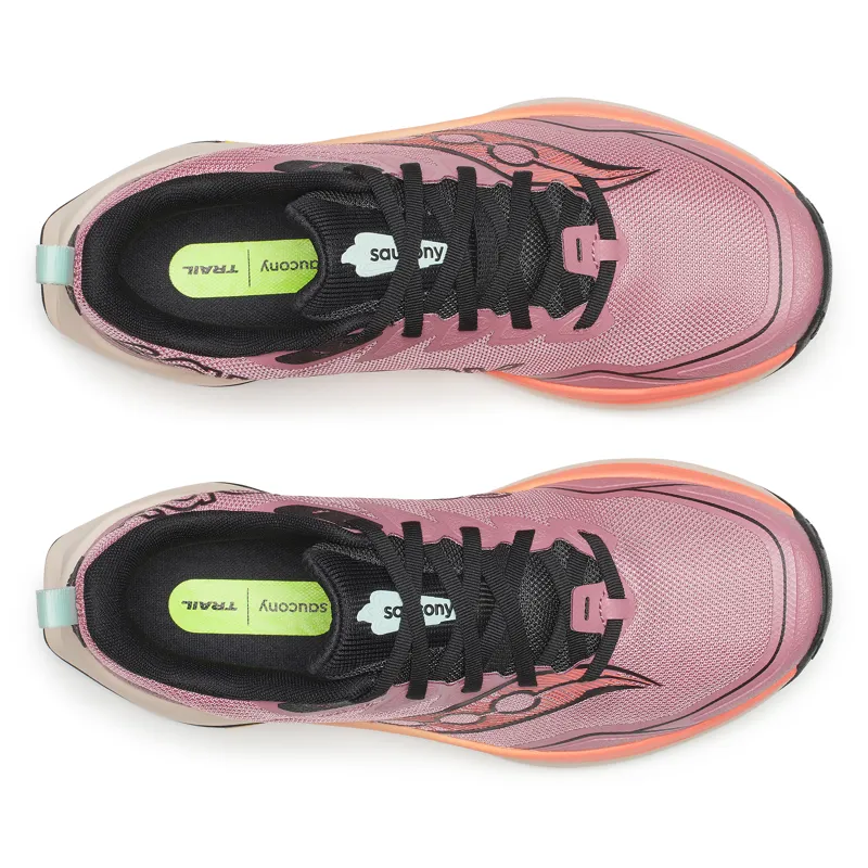 Saucony Peregrine 16 Women's Trail Running Shoes - Mauve Salmon-4