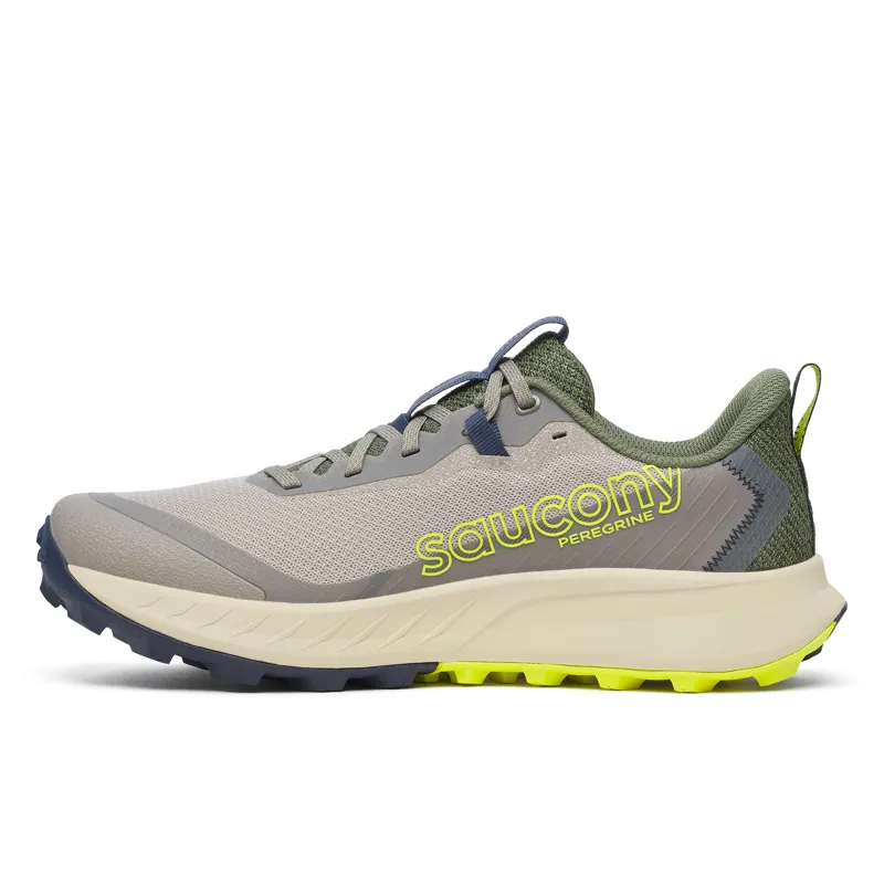 Saucony Peregrine 15 Men's Trail Running Shoes Ridge Olivine-2