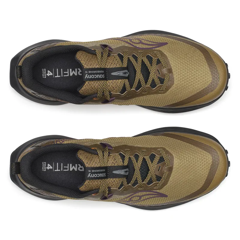 Saucony Peregrine Men's Trail Running Shoes 15 Kodiak Black-4