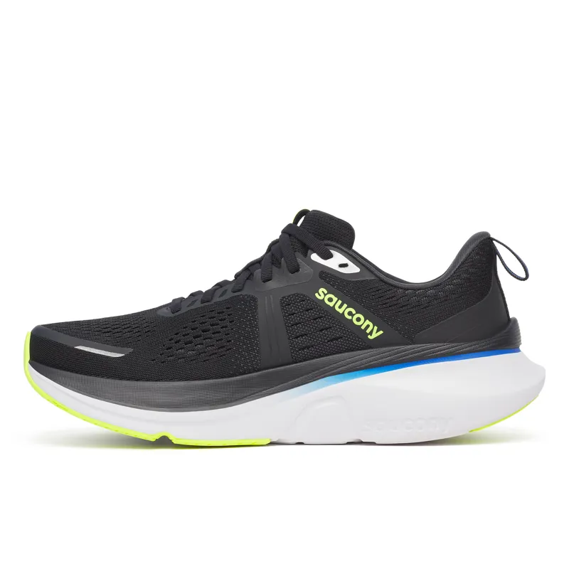 Saucony Guide 18 Men's Supportive Running Shoes Black Lapis-2