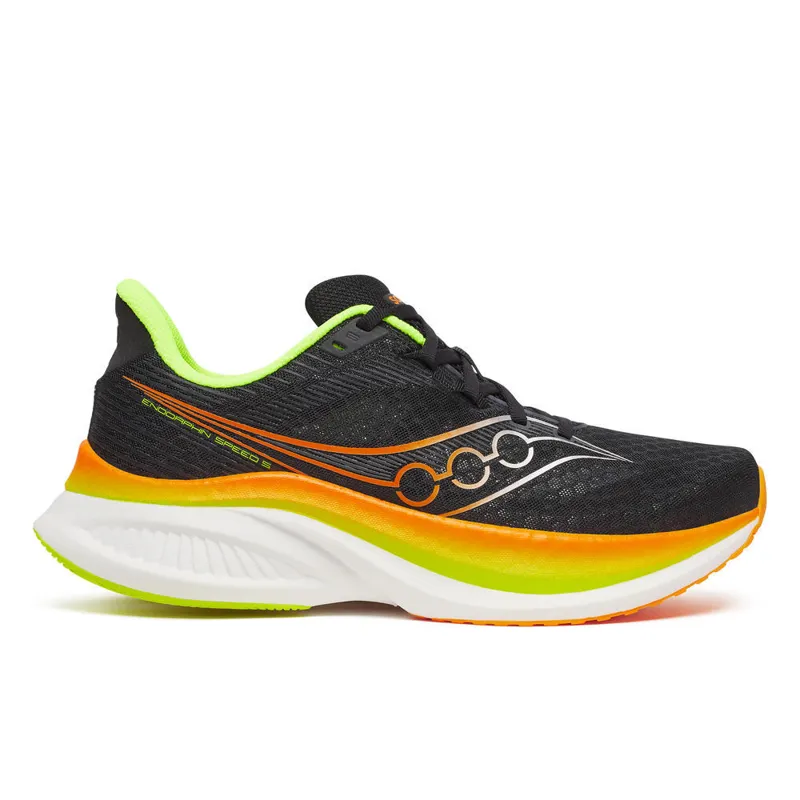 Saucony Endorphin Speed 5 Men's Tempo Running Shoe Black Vo2