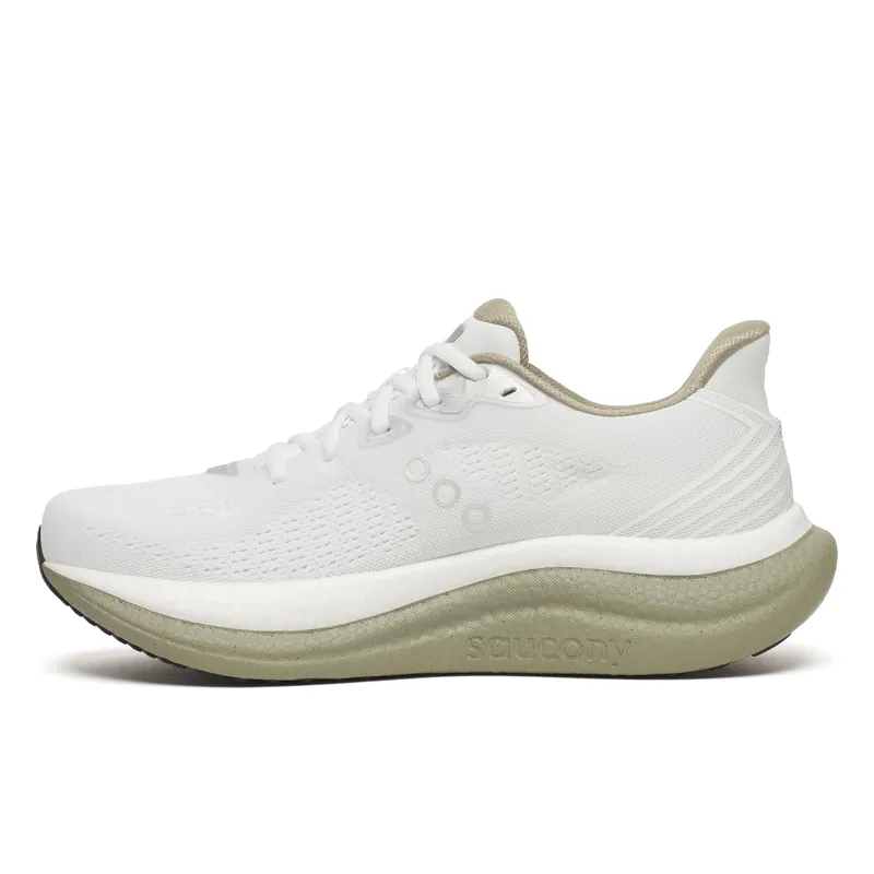 Saucony Triumph 23 Men's Running Shoes - White Laurel-2