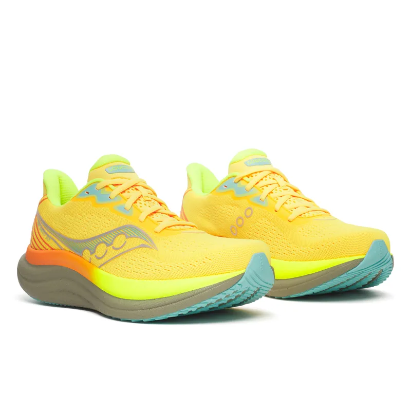 Saucony Triumph 23 Men's Running Shoes - Vizigold Laurel-1