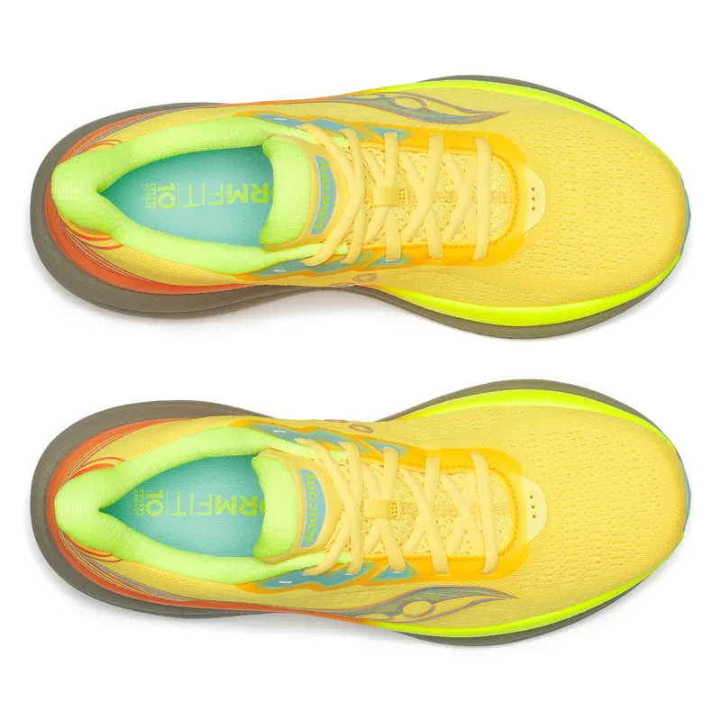 Saucony Triumph 23 Men's Running Shoes - Vizigold Laurel-4