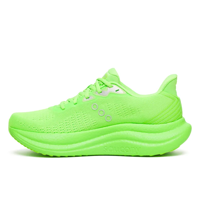 Saucony Triumph 23 Men's Running Shoes - Slime Silver-2