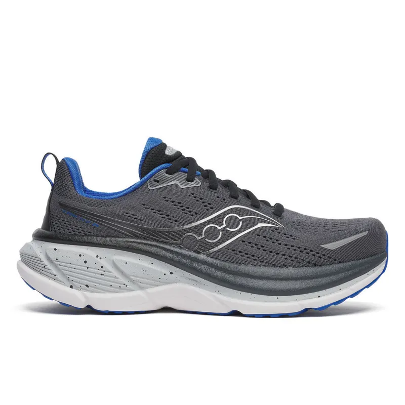 Saucony Hurricane 25 Men's Supportive Running Shoes - Shadow Black