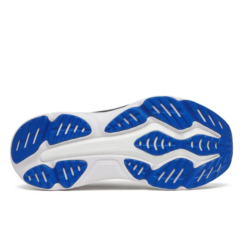 Saucony Hurricane 25 Men's Supportive Running Shoes - Shadow Black-3