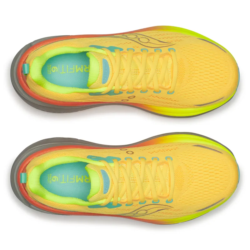 Saucony Hurricane 25 Mne's Supportive Running Shoes - Vizigold Laurel-5