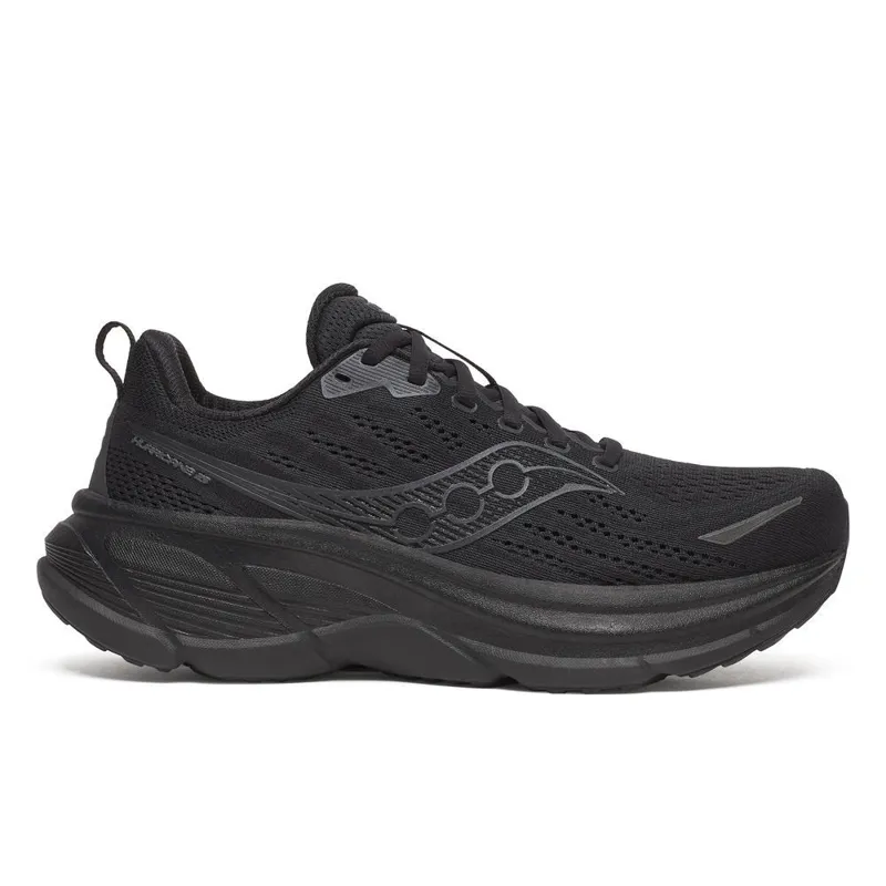 Saucony Hurricane 25 Men's Supportive Everyday shoe Triple Black 