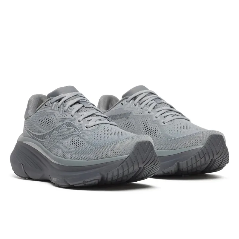 Saucony Guide 19 Men's Supportive Running Shoes - Fossil Carbon-1