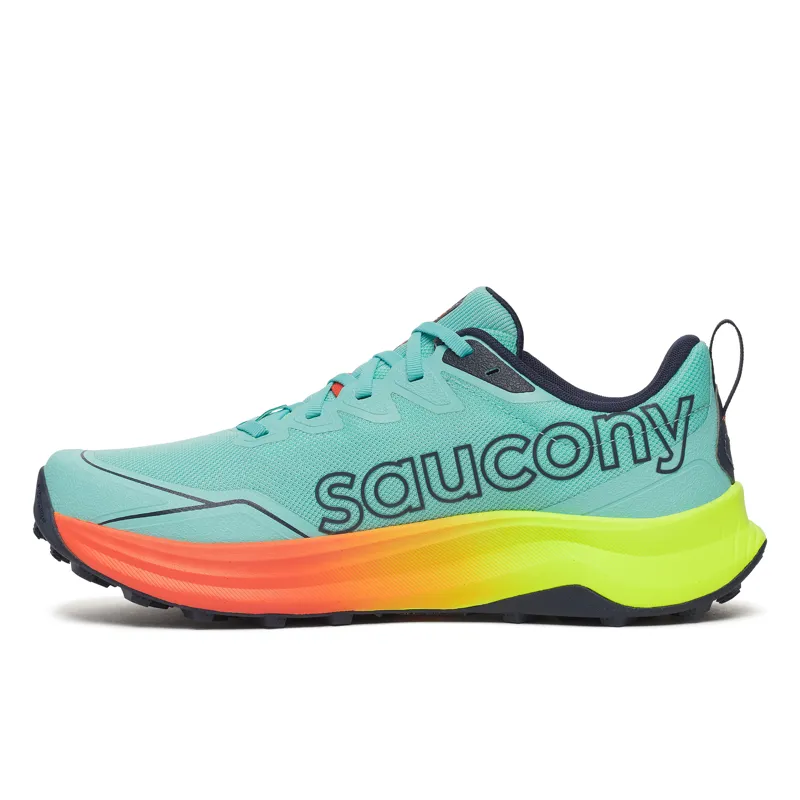 Saucony Peregrine 16 Men's Trail Running Shoes - Splash Citron-2