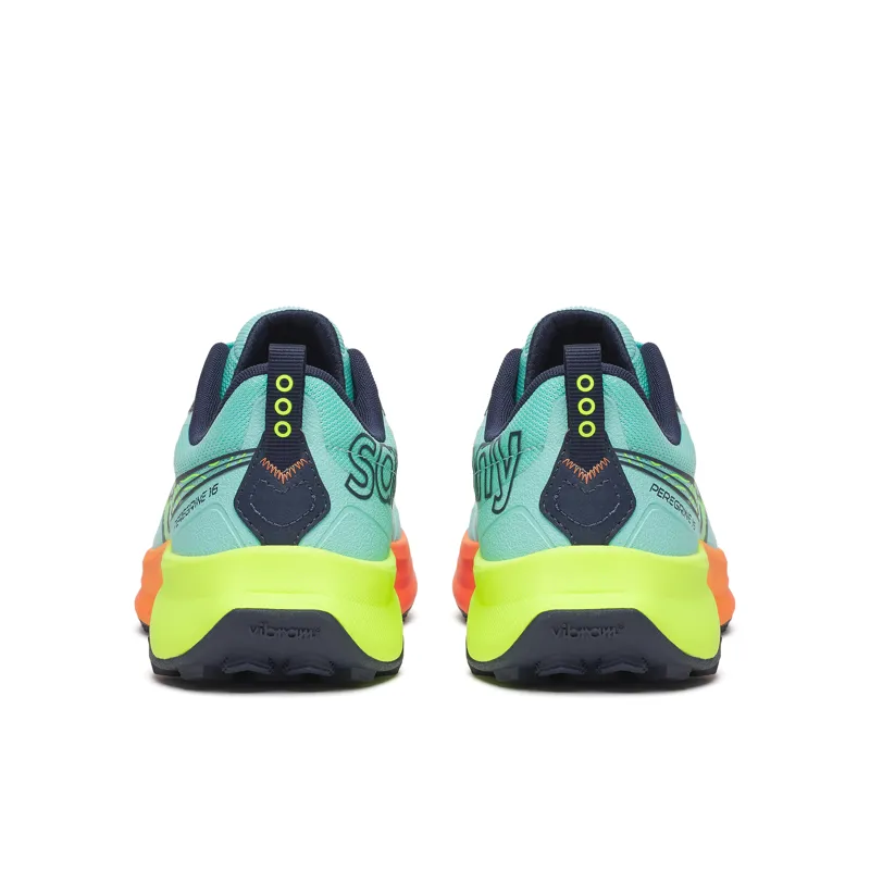 Saucony Peregrine 16 Men's Trail Running Shoes - Splash Citron-3