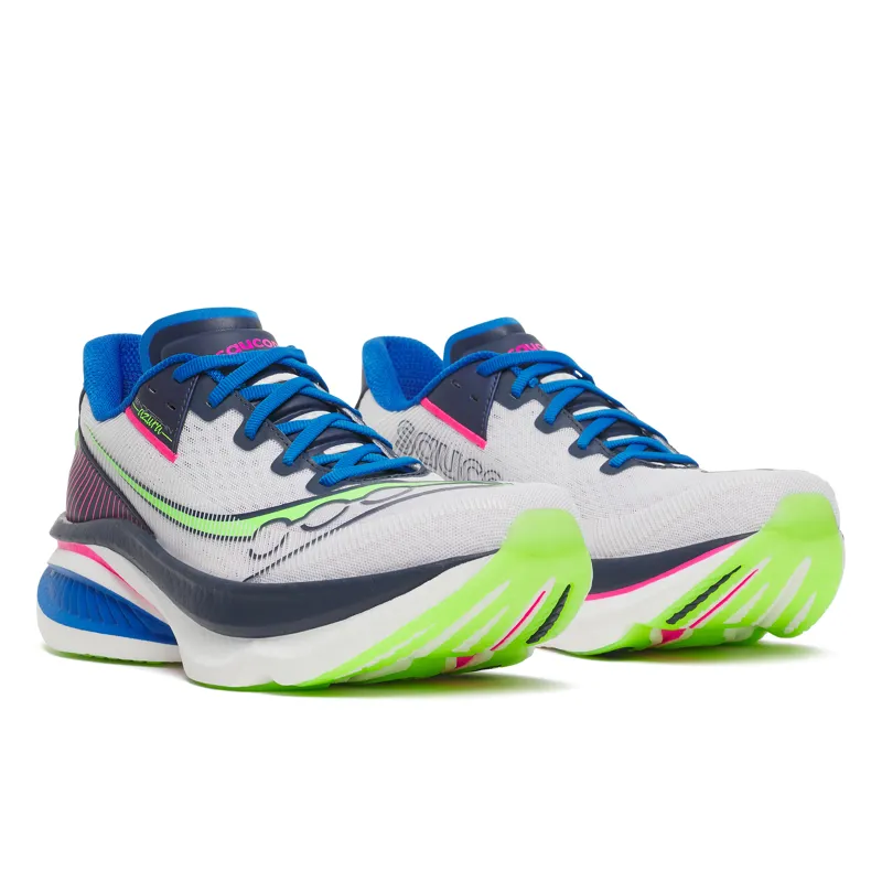 Saucony Endorphin Azura Men's Running Shoes - White Navy-3