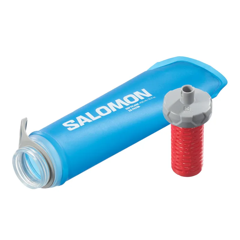 Salomon Soft Flask XA Filter 490Ml - Clear Blue-2