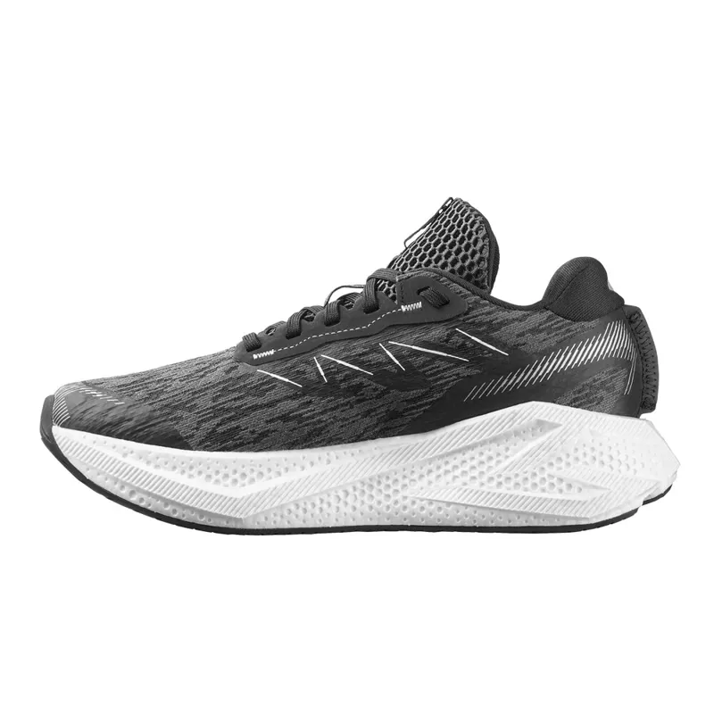 Salomon Aero Glide 4 Women's Running Shoes - Black White Ftw Silver-2