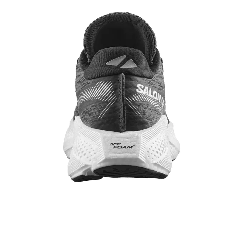 Salomon Aero Glide 4 Women's Running Shoes - Black White Ftw Silver-3