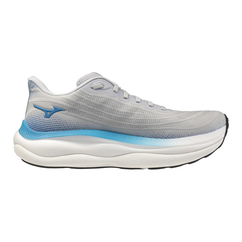 Mizuno WAVE SKY 9 Men's Running Shoes - Cloudscape Blue Jewel Lava Ora-1