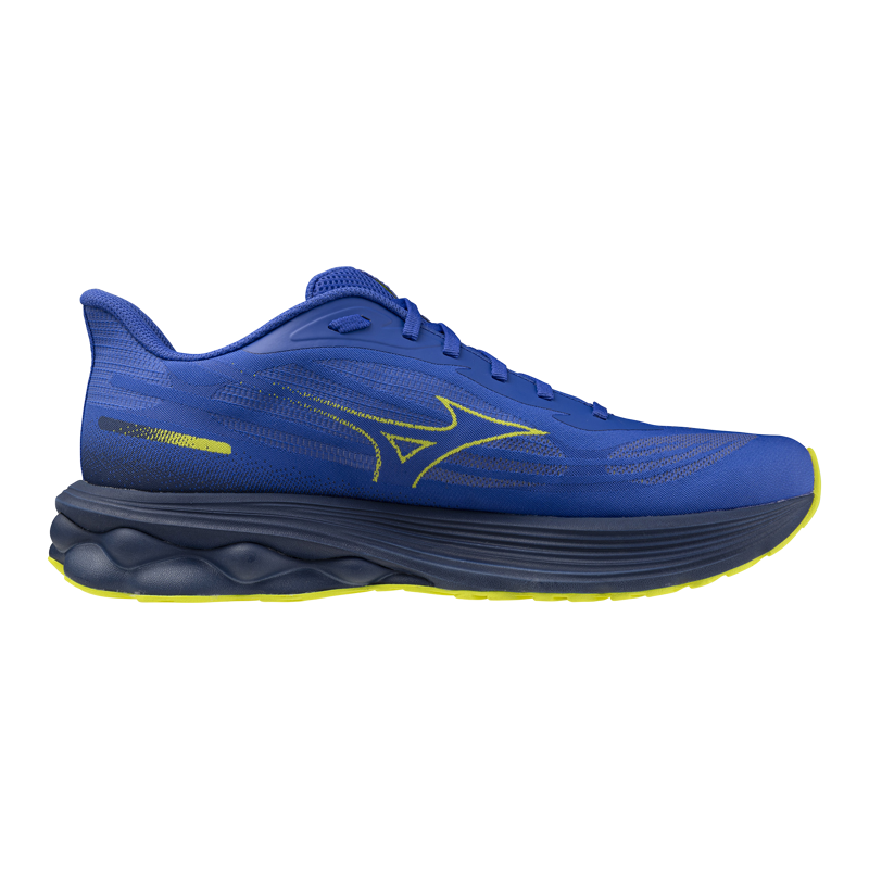Mizuno WAVE SKYRISE 7 Men's Running Shoes - Dazzling Blue Fortune Yellow-2