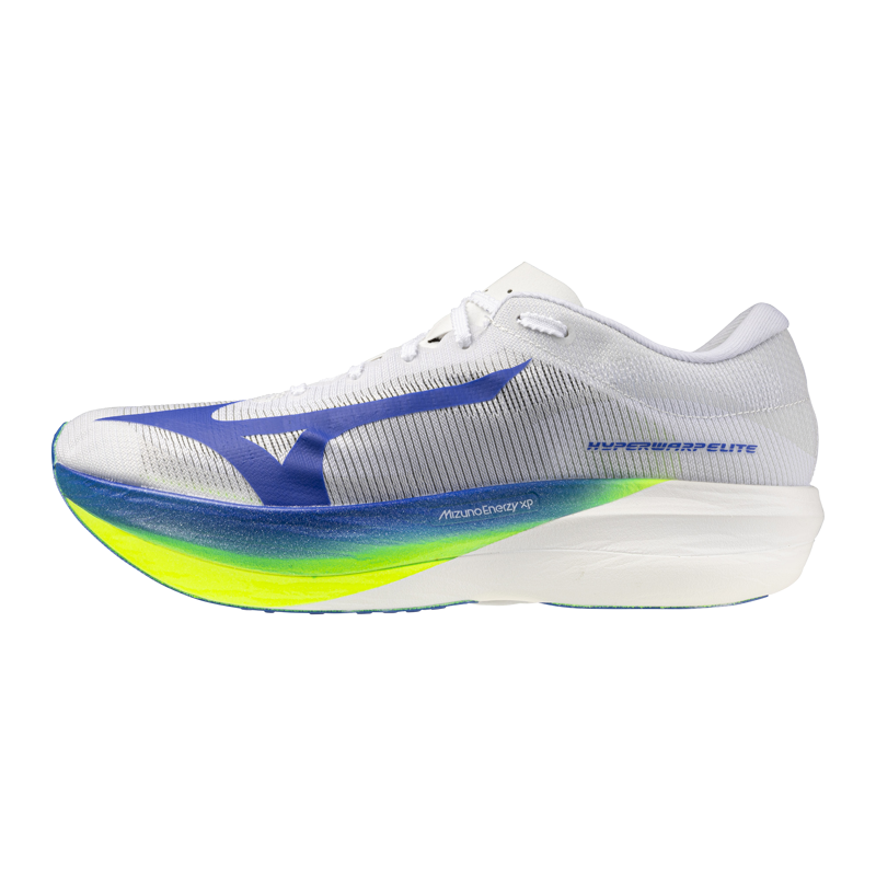 Mizuno HYPERWARP ELITE Unisex Race Day Running Shoes - White Lightning Yellow-1