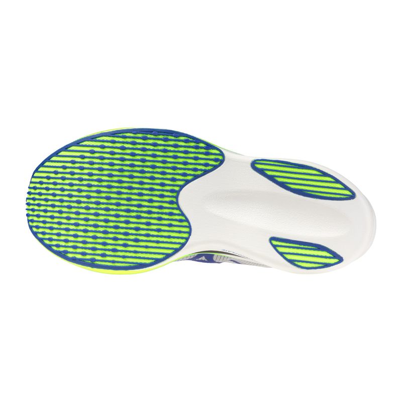 Mizuno HYPERWARP ELITE Unisex Race Day Running Shoes - White Lightning Yellow-7