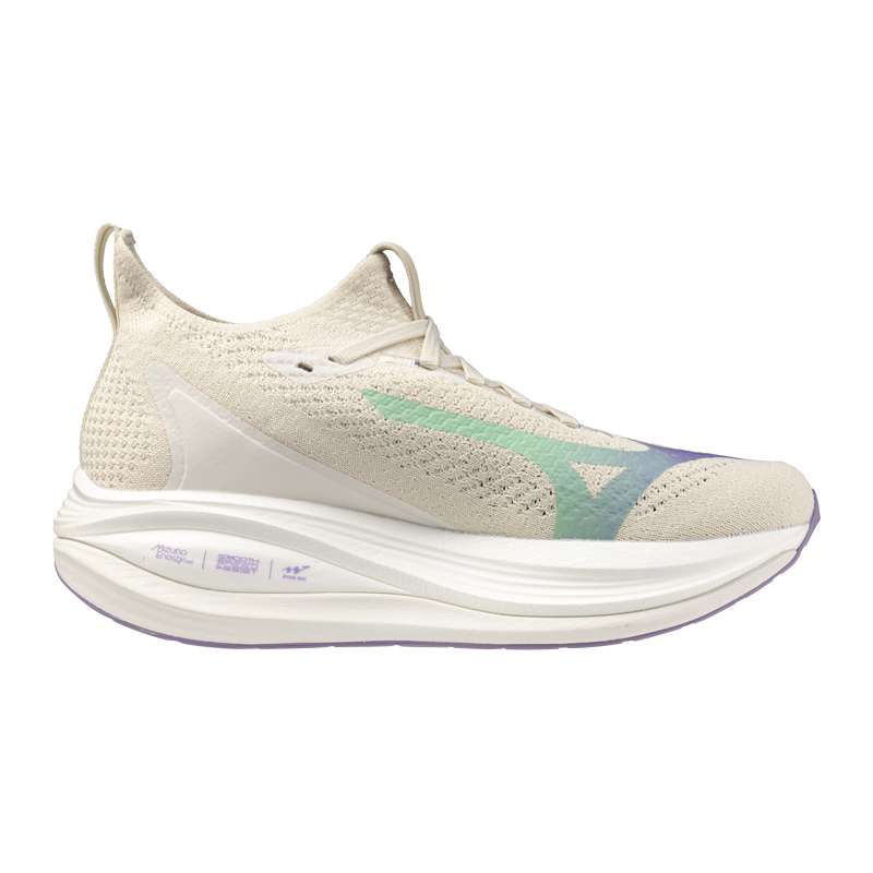 Mizuno NEO VISTA 2 Women's Running Shoes - Pristine White Healing Opal-2