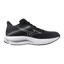 Mizuno Wave Inspire 21WIDE D Women's Supportive Shoe Black Silver Metallic Grey