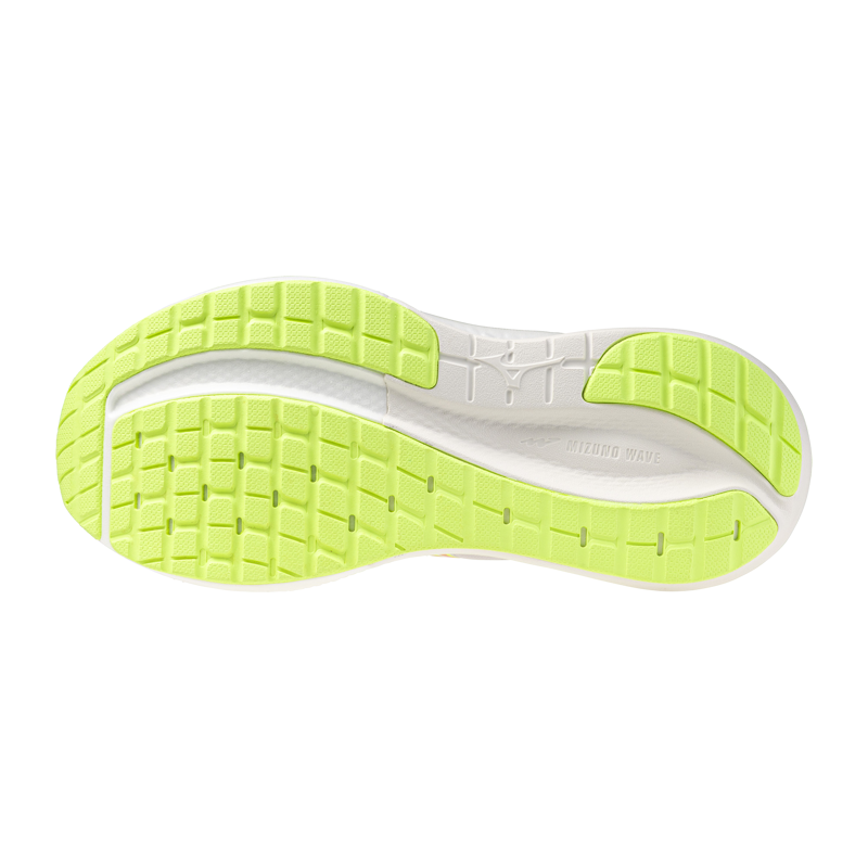 Mizuno Wave Inspire 22 Women's Supportive Running Shoes - Cloudscape Desert Flower Lime-4