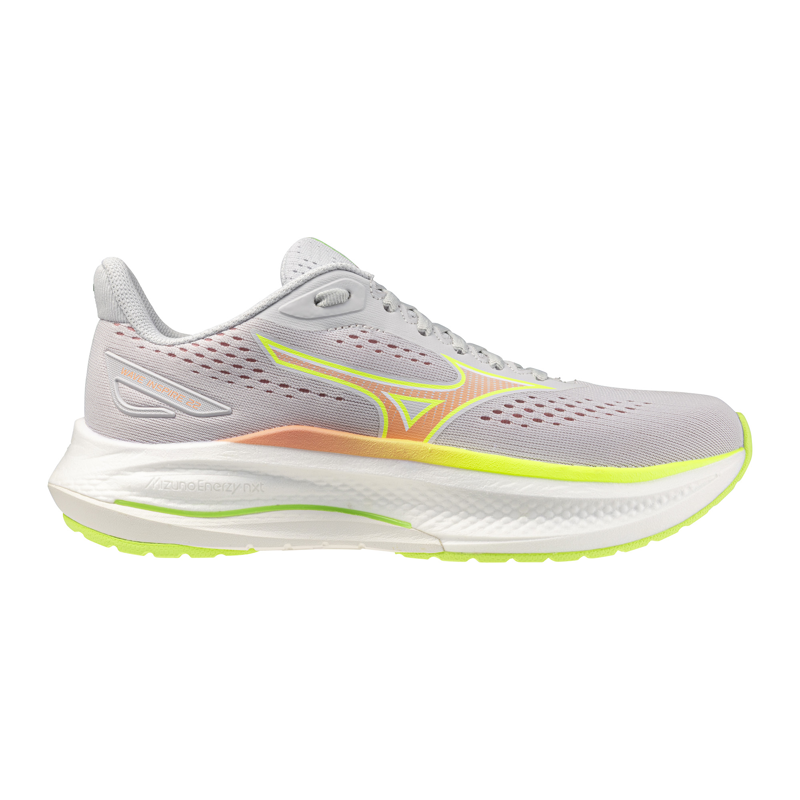 Mizuno Wave Inspire 22 Women's Supportive Running Shoes - Cloudscape Desert Flower Lime