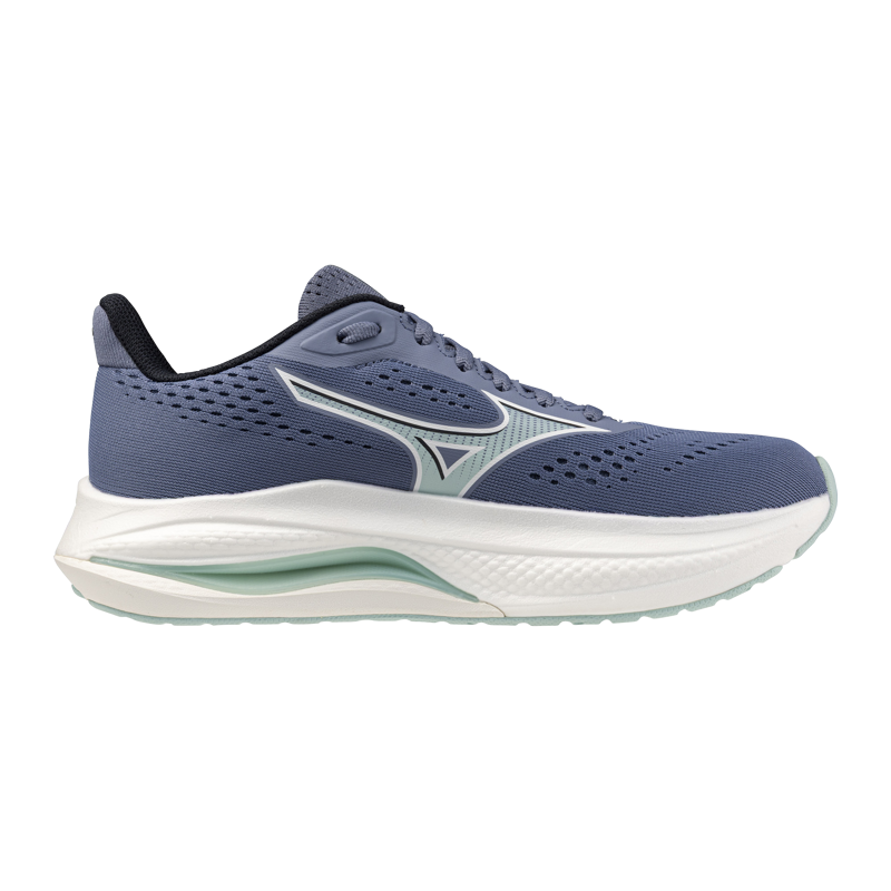 Mizuno Wave Inspire 22 Women's Supportive Running Shoes - Wild Wind Icy Morn White-1