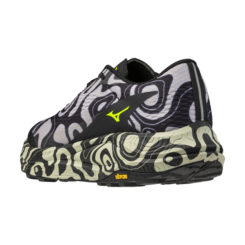 MIZUNO NEO ACCERA Unisex Trail Running Shoes - Dawn Blue Lightning Yellow Black-3