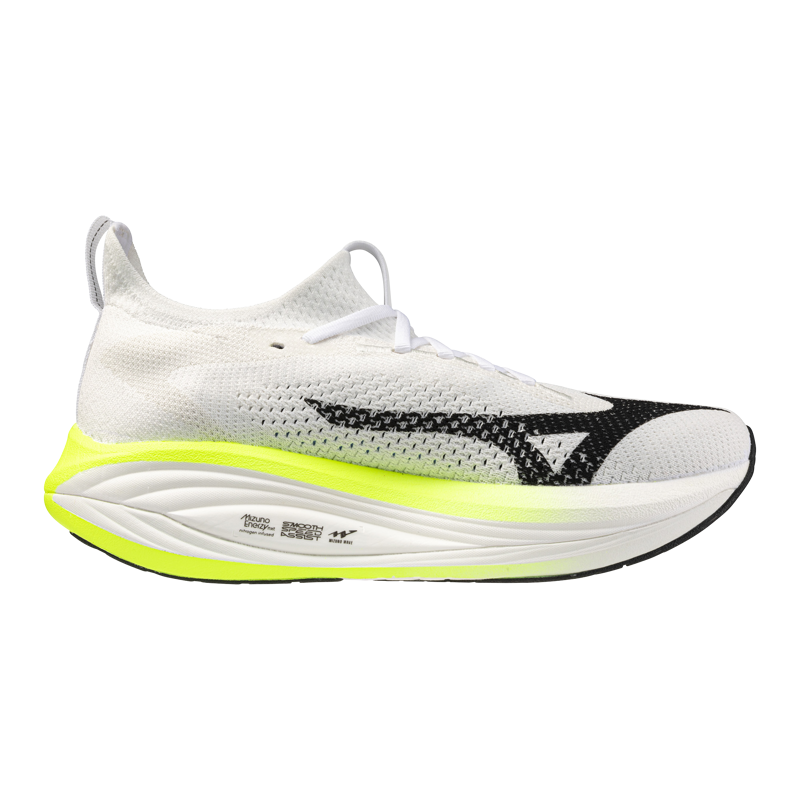 Mizuno Neo Vista 3 Men's Running Shoes - White Black Orange-3