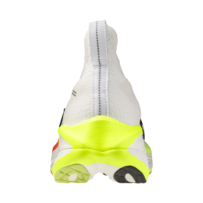 Mizuno Neo Vista 3 Men's Running Shoes - White Black Orange-6