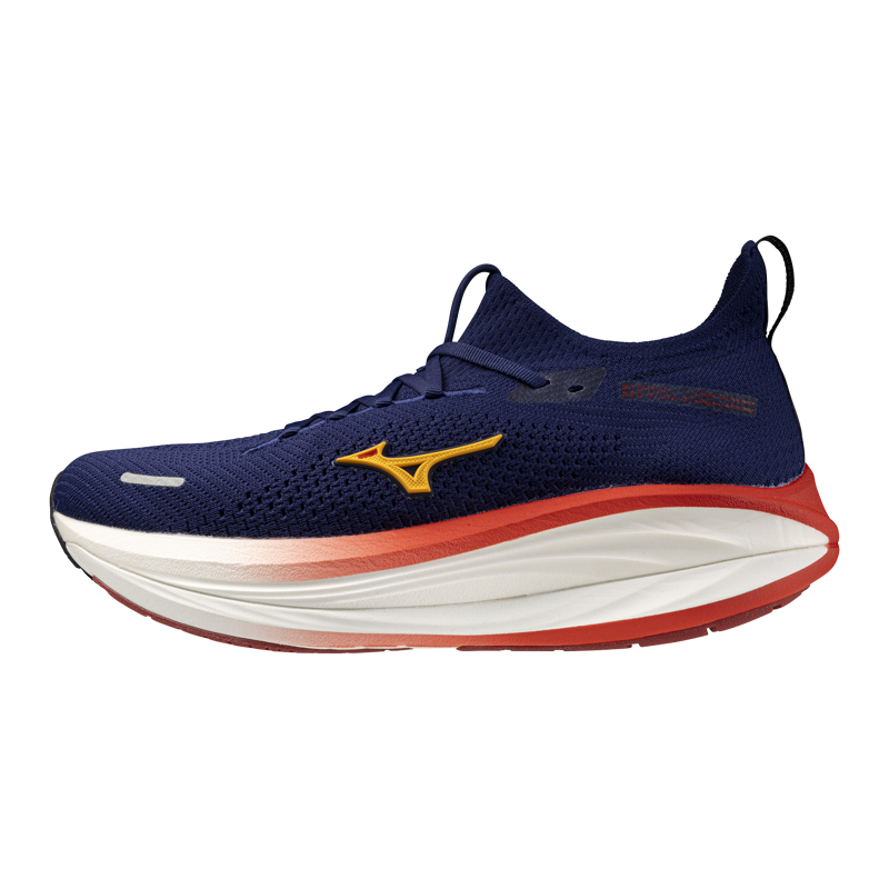 Mizuno Neo Vista 3 Men's Running Shoes - Beacon Blue Artisan's Gold Tom-1