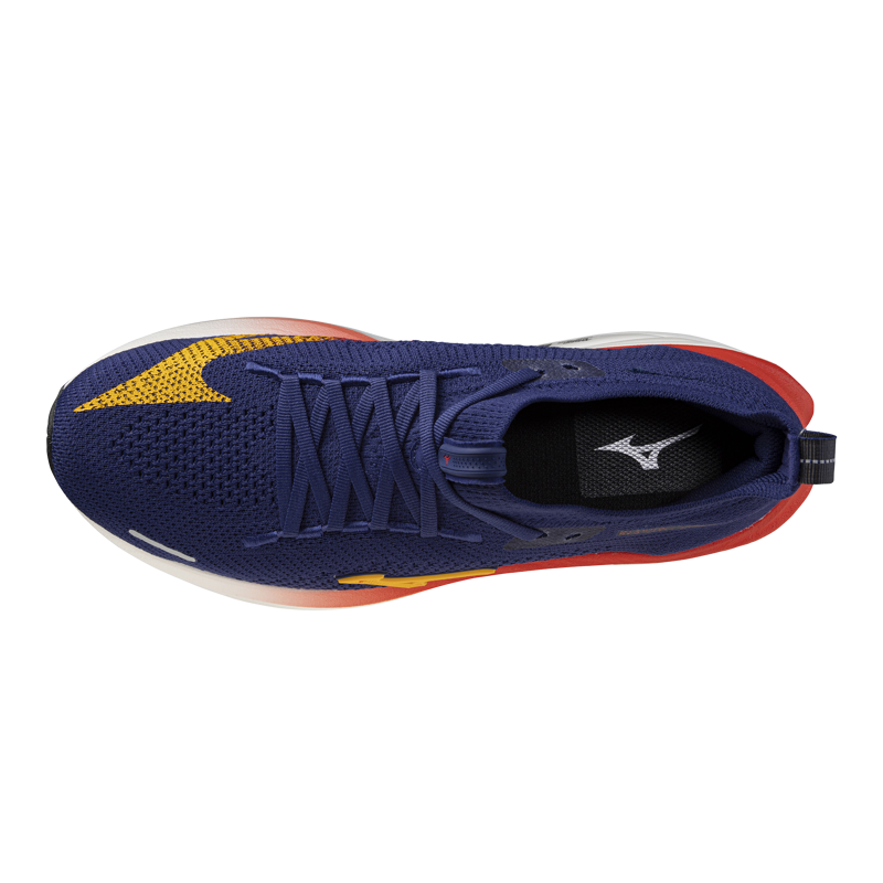 Mizuno Neo Vista 3 Men's Running Shoes - Beacon Blue Artisan's Gold Tom-4