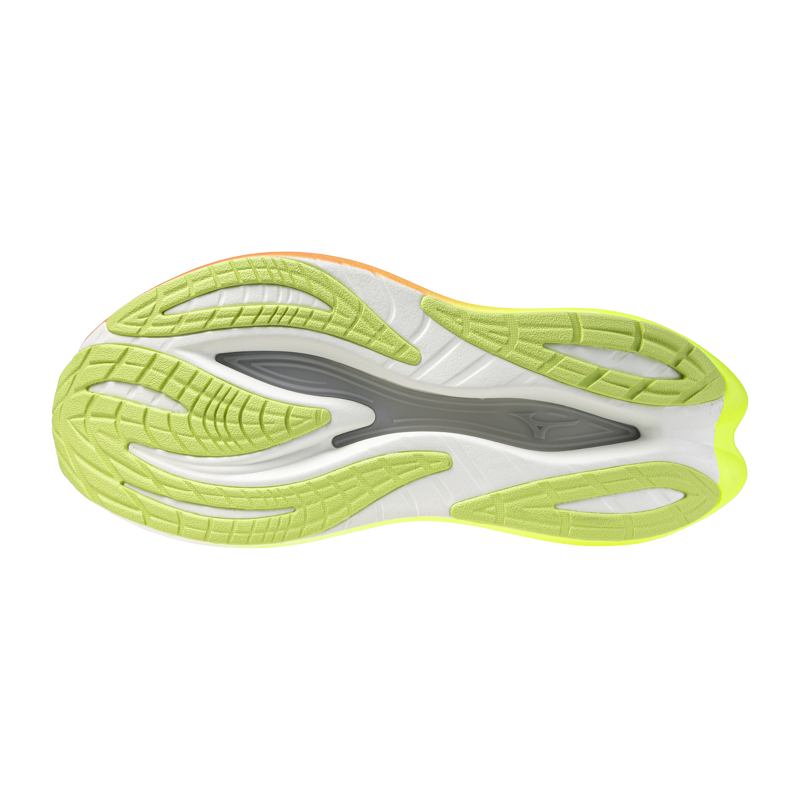 Mizuno Neo Vista 3 Women's Running Shoes - White Flamingo Coral Lime Pulp-4