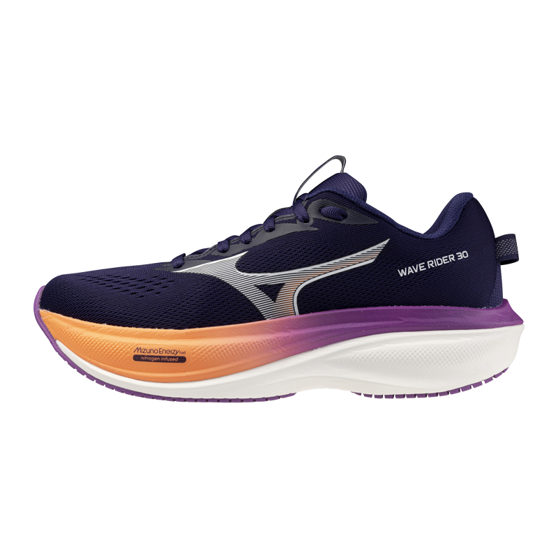 Mizuno Wave Rider 30 Women's Running Shoes - Rhodonite White Firecracker-1