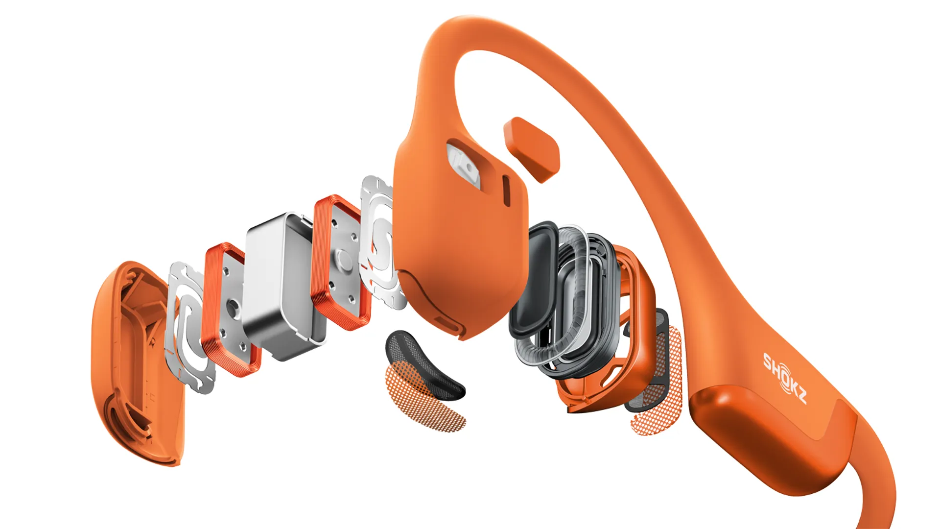 Shokz Open Run Pro 2 Orange