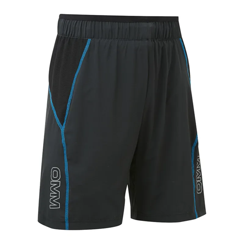 Pace Shorts Black Blue-1